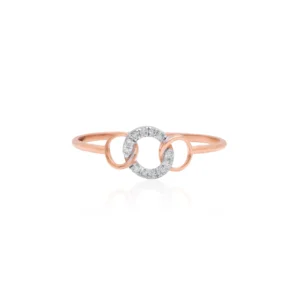 Rose Gold Diamond Ring