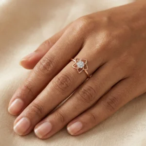 Rose Gold Diamond Ring