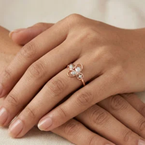 Rose Gold Diamond Ring