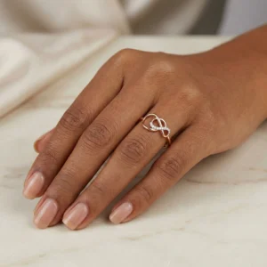 Rose Gold Diamond Ring