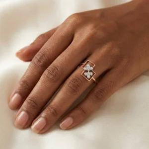Rose Gold Diamond Ring