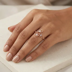 Rose Gold Diamond Ring