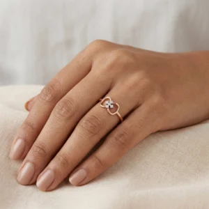 Rose Gold Diamond Ring