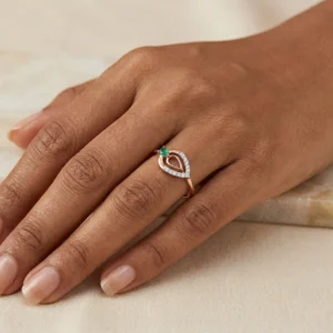 Rose Gold Diamond Ring