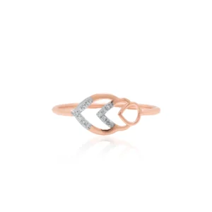Rose Gold Diamond Ring
