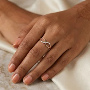 Rose Gold Diamond Ring