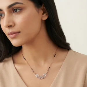 Rose Gold Diamond Mangalsutra