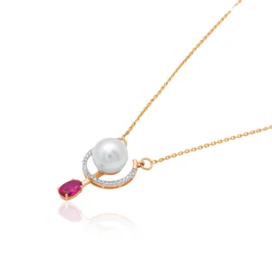 Yellow Gold Diamond Mangalsutra
