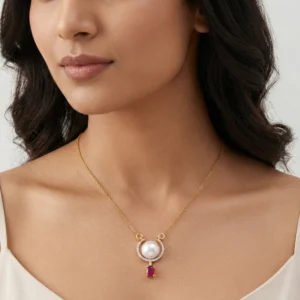 Yellow Gold Diamond Mangalsutra