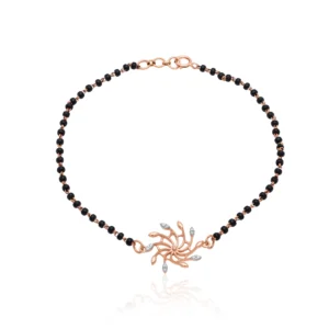 Rose Gold Diamond Mangalsutra