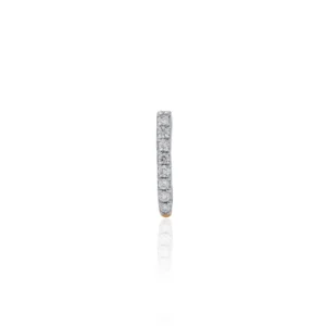 Yellow Gold Diamond Nose Pin