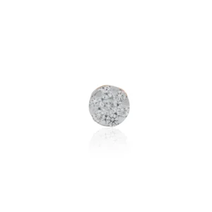 Yellow Gold Diamond Nose Pin
