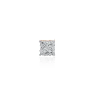 Yellow Gold Diamond Nose Pin