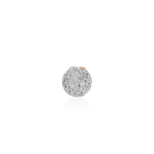 Yellow Gold Diamond Nose Pin