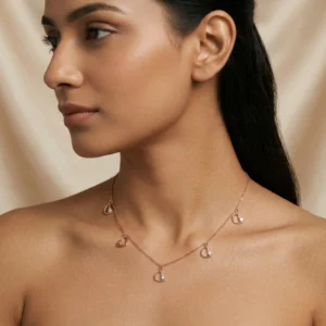 Rose Gold Diamond Necklace