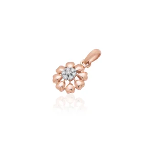 Rose Gold Diamond Pendant