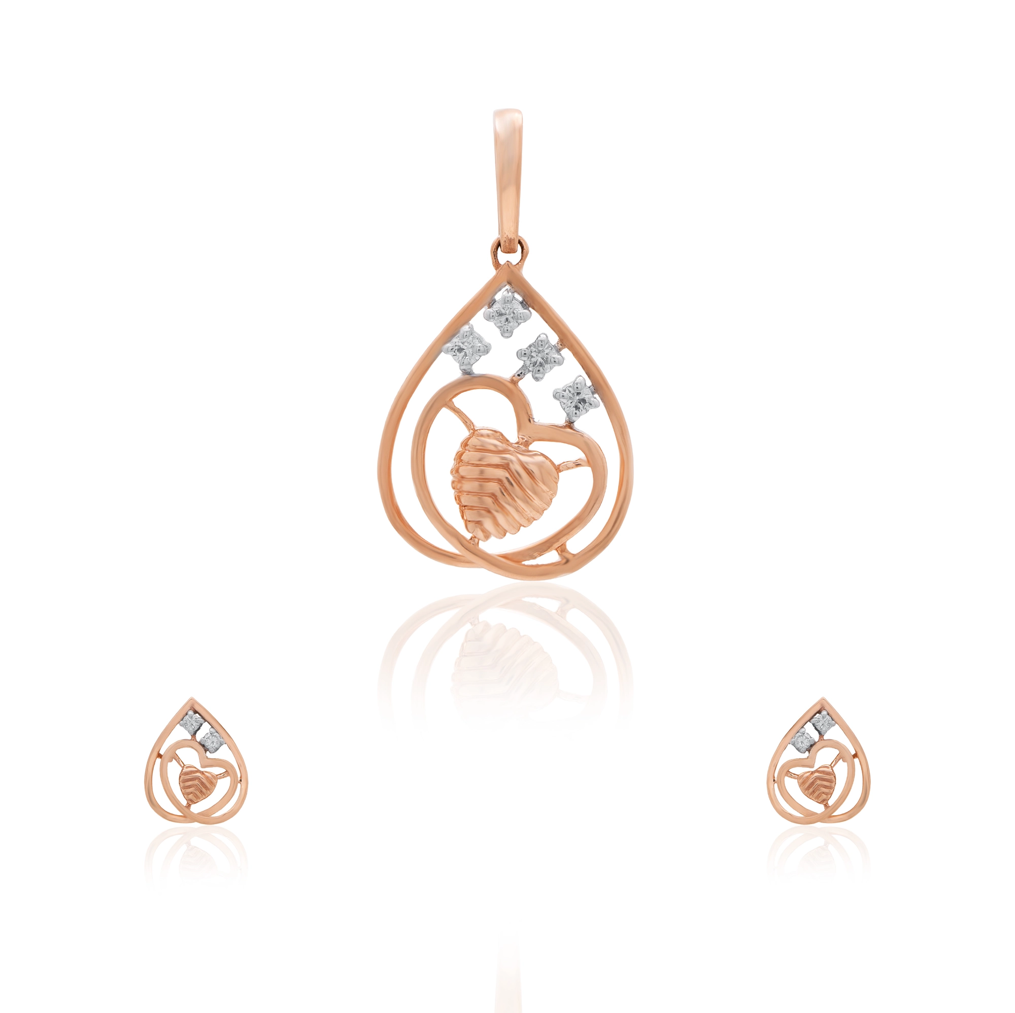 Rose Gold Diamond Bracelet - Image 4
