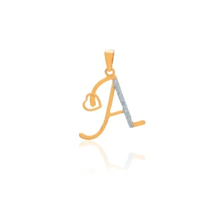 Yellow Gold Diamond Pendant