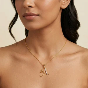 Yellow Gold Diamond Pendant
