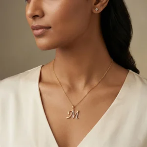 Yellow Gold Diamond Pendant
