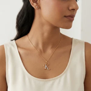 Yellow Gold Diamond Pendant